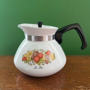 Vintage Corning Ware 6 cup Spice of Life Kettle